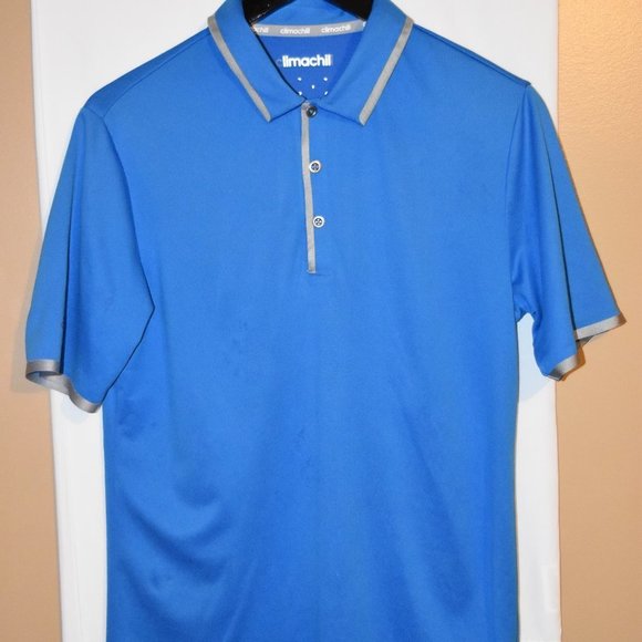 blue Addidas  polo - Picture 2 of 7